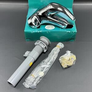 Vintage Chrome Single Handle Bath Faucet with Pop-up Drain - Foremost Washerless